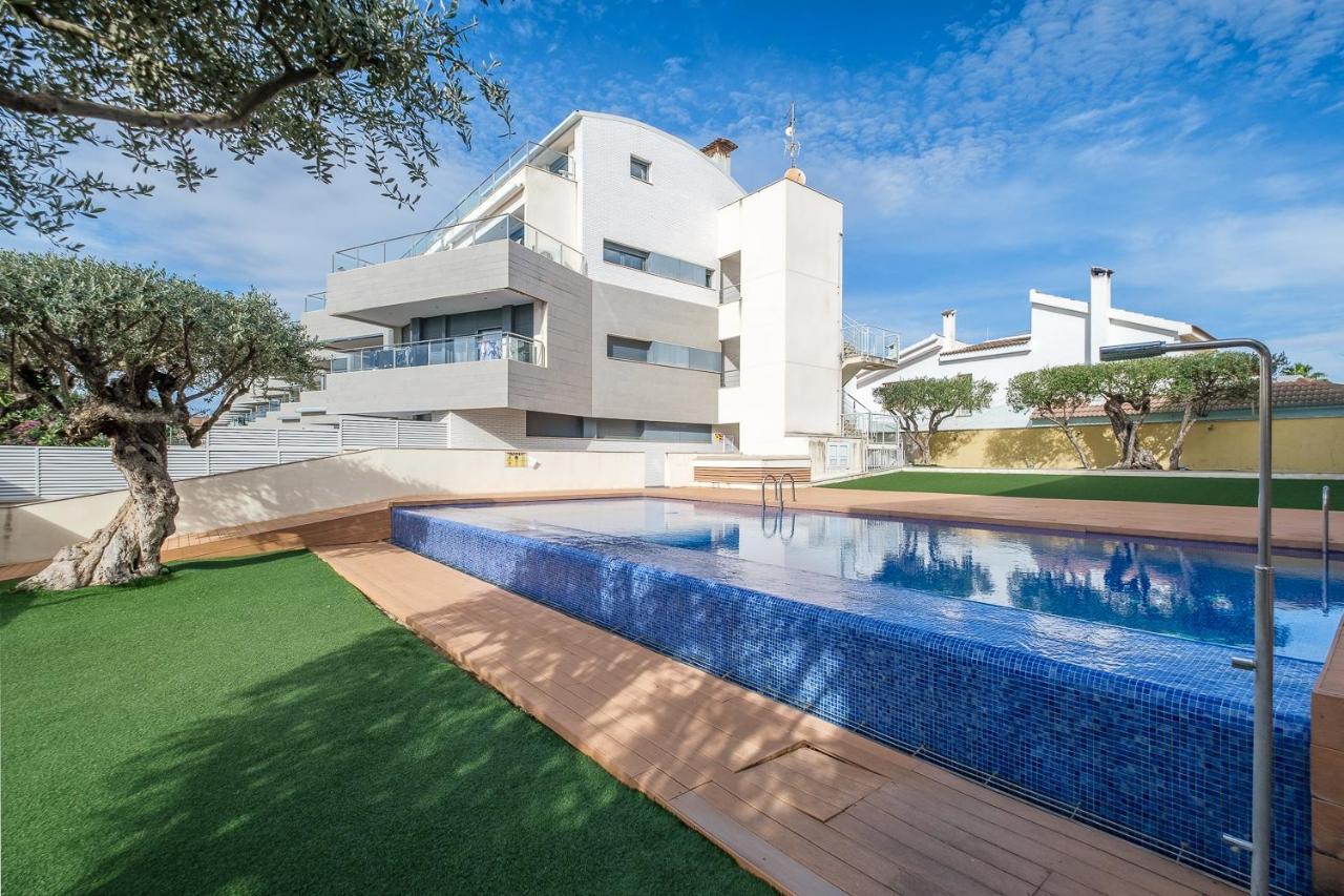 Atico-Duplex Geniales Vistas Al Mar Appartement Vinarós Buitenkant foto